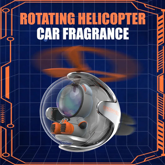 Helicopter Propeller Car Air Freshener Vent Clip Diffuser - Panda Unlit