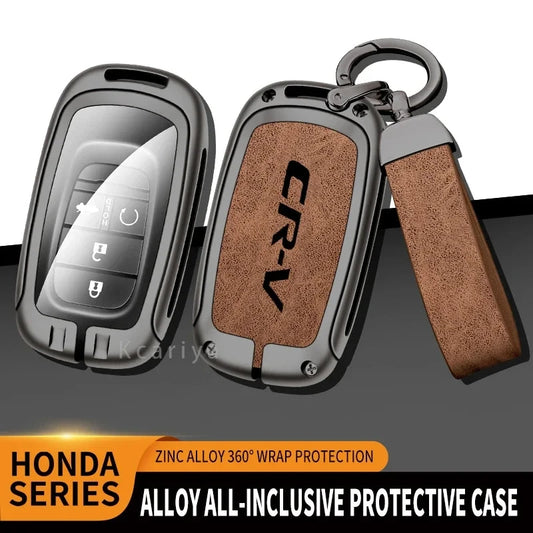 Honda CRV XRV Smart Key Case Cover - Premium Remote Keychain Protector
