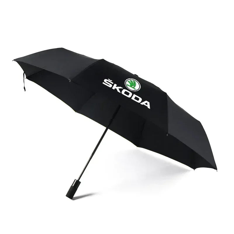 Skoda Automatic Folding Car Umbrella -