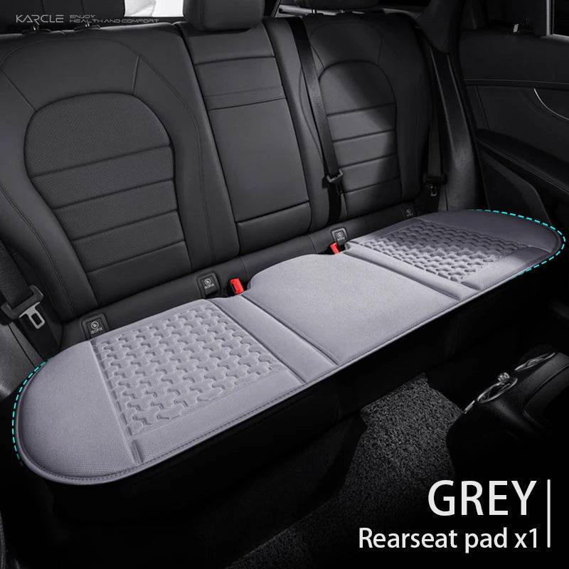 Summer Ice Silk Car Seat 3D Cushion - Brown