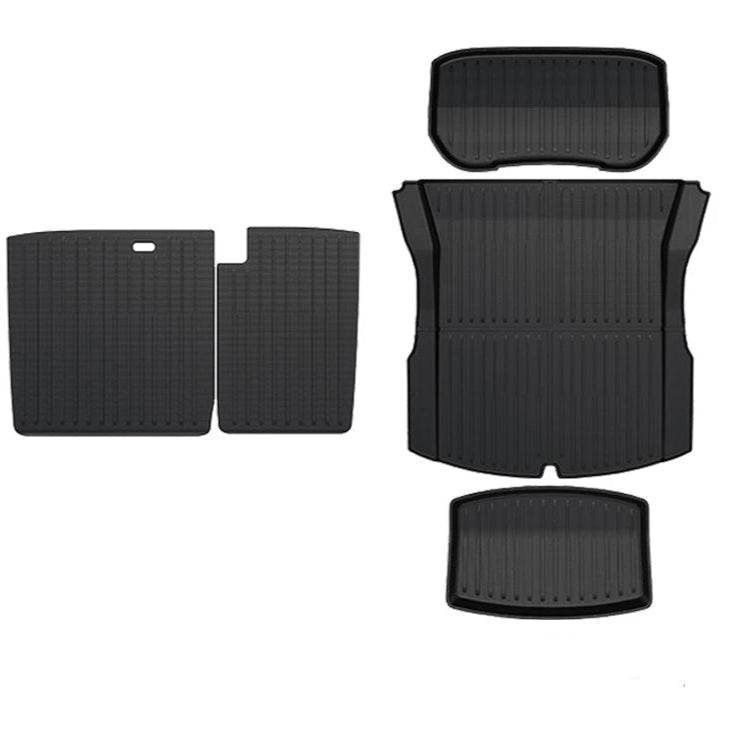 Tesla Model 3 Highland (2024–2025) All-Weather TPE Floor Mats & Cargo Liner - 5Pcs Seat Mat