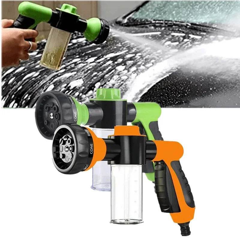 High-Pressure Foam Lance Water Gun – Nozzle Car Wash Sprayer for Car Wash - Yellow