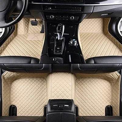 BMW 3 Series Custom 3D Full Coverage Car Floor Mats - Beige / G20 2020-2023