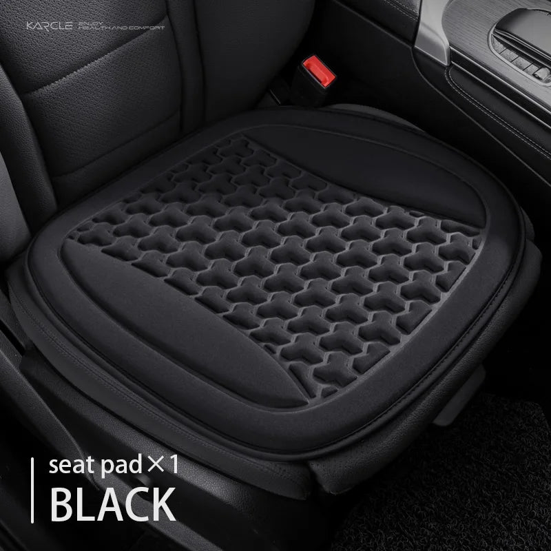 Summer Ice Silk Car Seat Cushion – 3D Breathable Universal Seat Protector Pad
