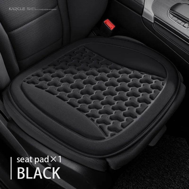 Summer Ice Silk Car Seat 3D Cushion - Black