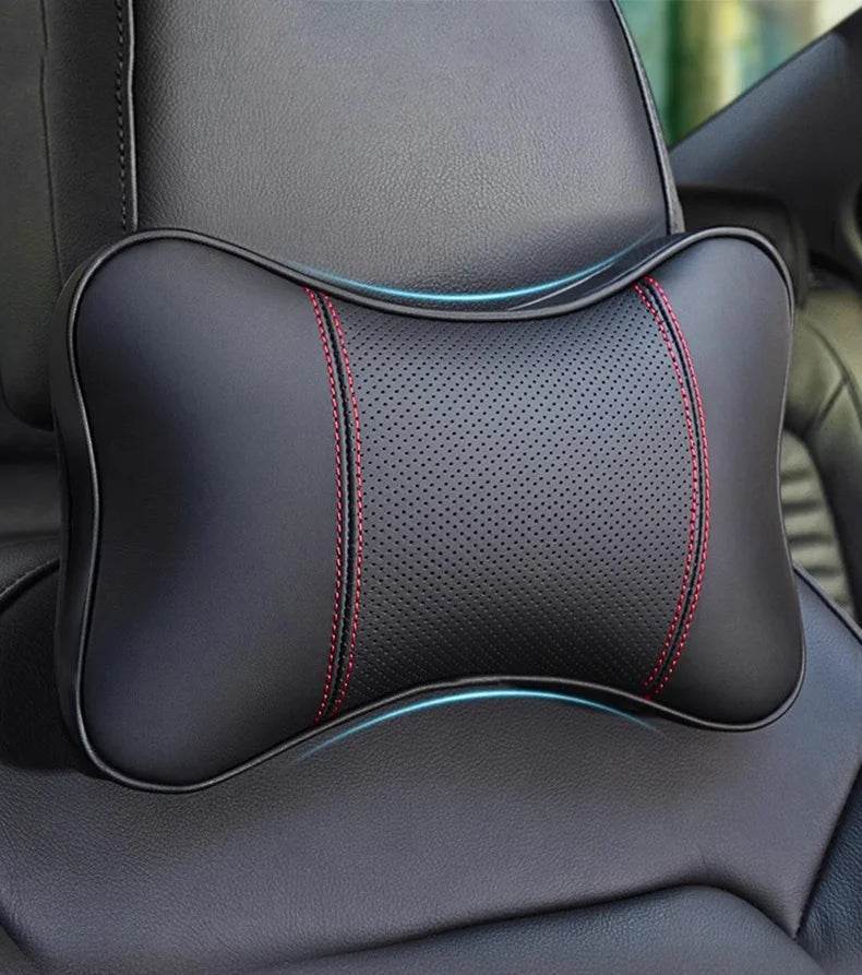 Toyota Neck Pillow and Seat Belt Shoulder Pads - Camry Auris Corolla Yaris Aygo RAV4 Prius Hilux Avensis Land Cruiser - 2Pcs-For Toyota 1