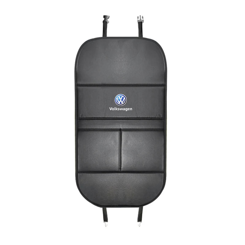 VW Car Seat Back Protector Anti-Kick Mat Storage Bag Golf Tiguan