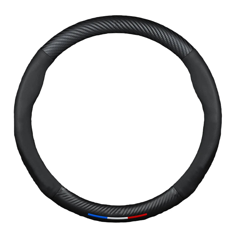 Mazda Carbon Fiber Leather Steering Wheel Cover