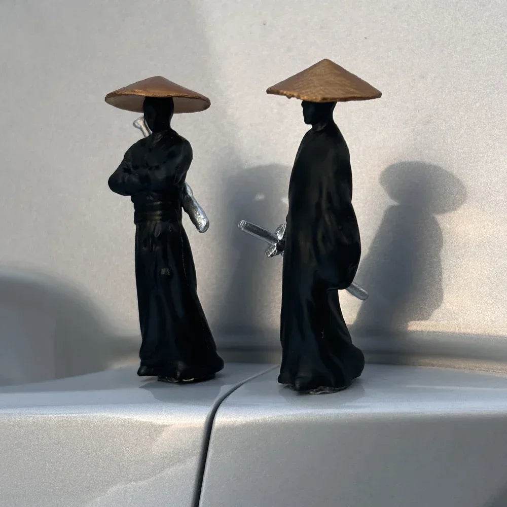 Kung Fu Warrior Swordsman Car Ornament -