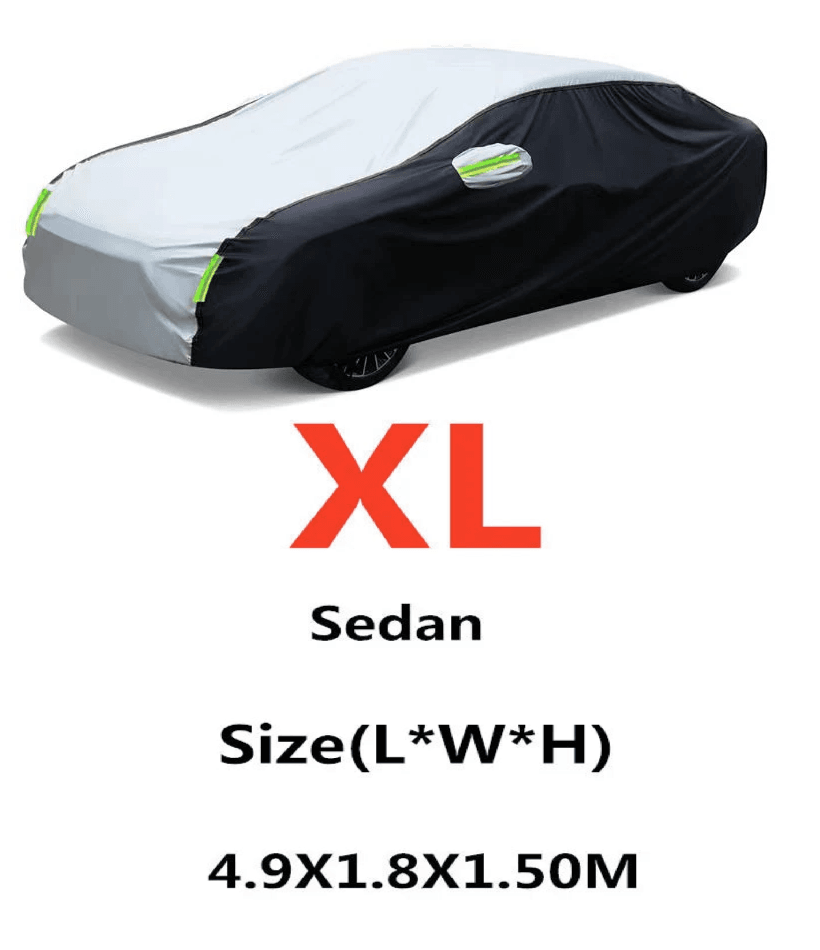 Car Protective Cover – Hatchback, Sedan & SUV - XL