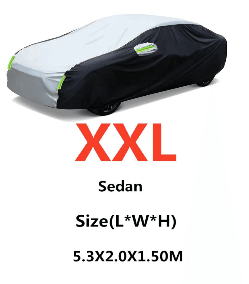 Car Protective Cover – Hatchback, Sedan & SUV - XXL