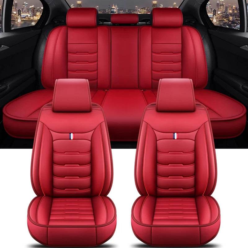 Peugeot Car Seat Covers - Red