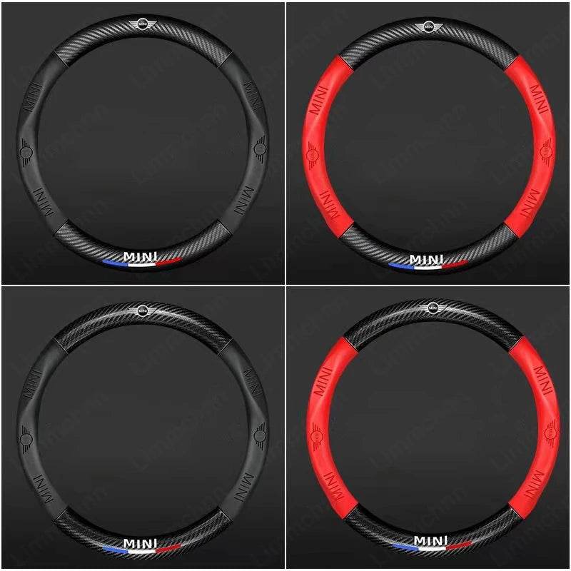 MINI Cooper Steering Wheel Cover - Black
