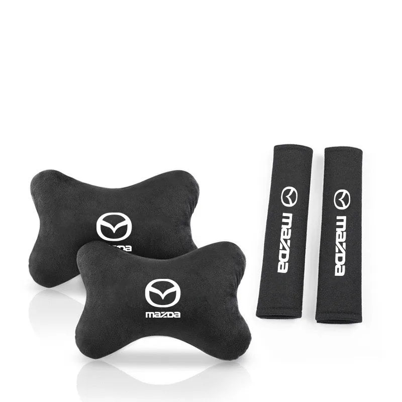 Mazda Neck Pillow and Seat Belt Pad