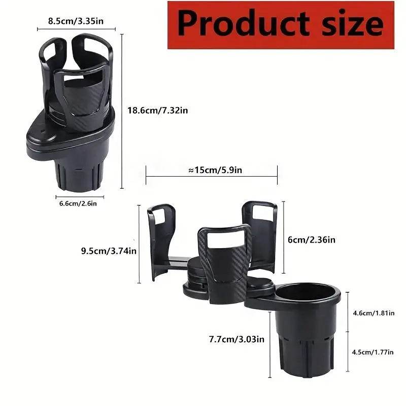 Car Cup Holder Expandable – Dual Cup Holder -