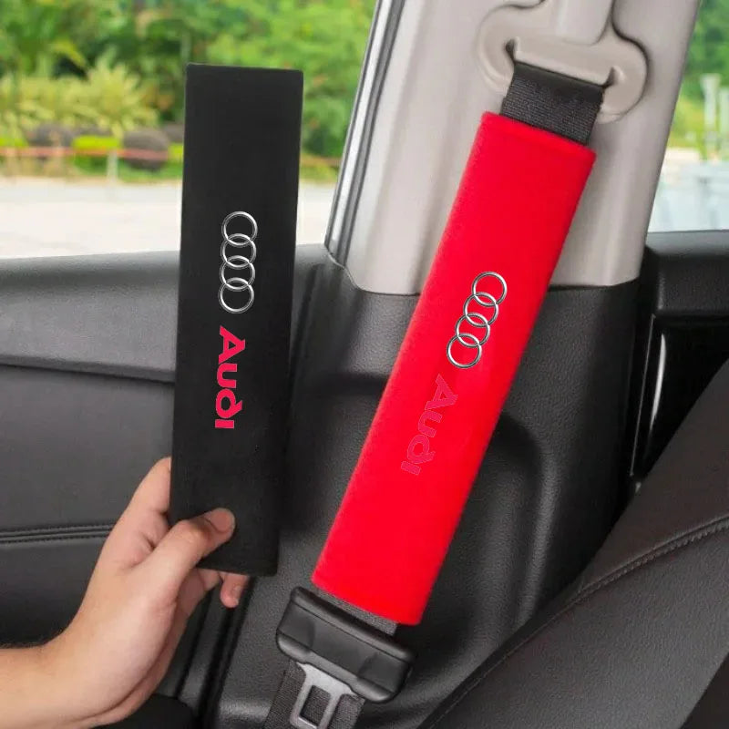 Audi Neck Pillow and Seat Belt Pad