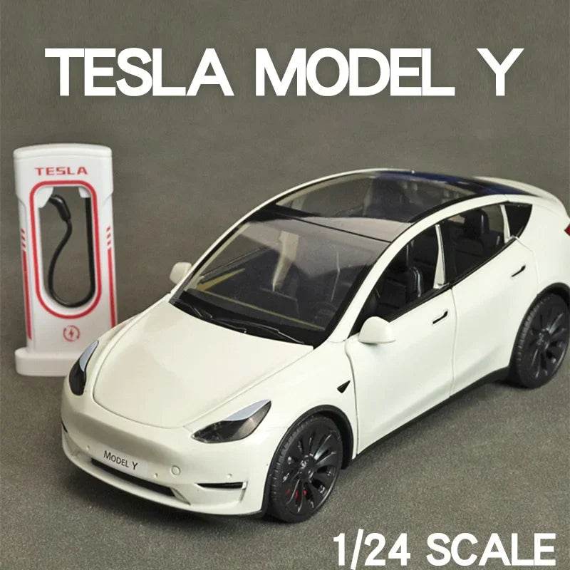 Tesla Model Y – Car Toy - model Y white