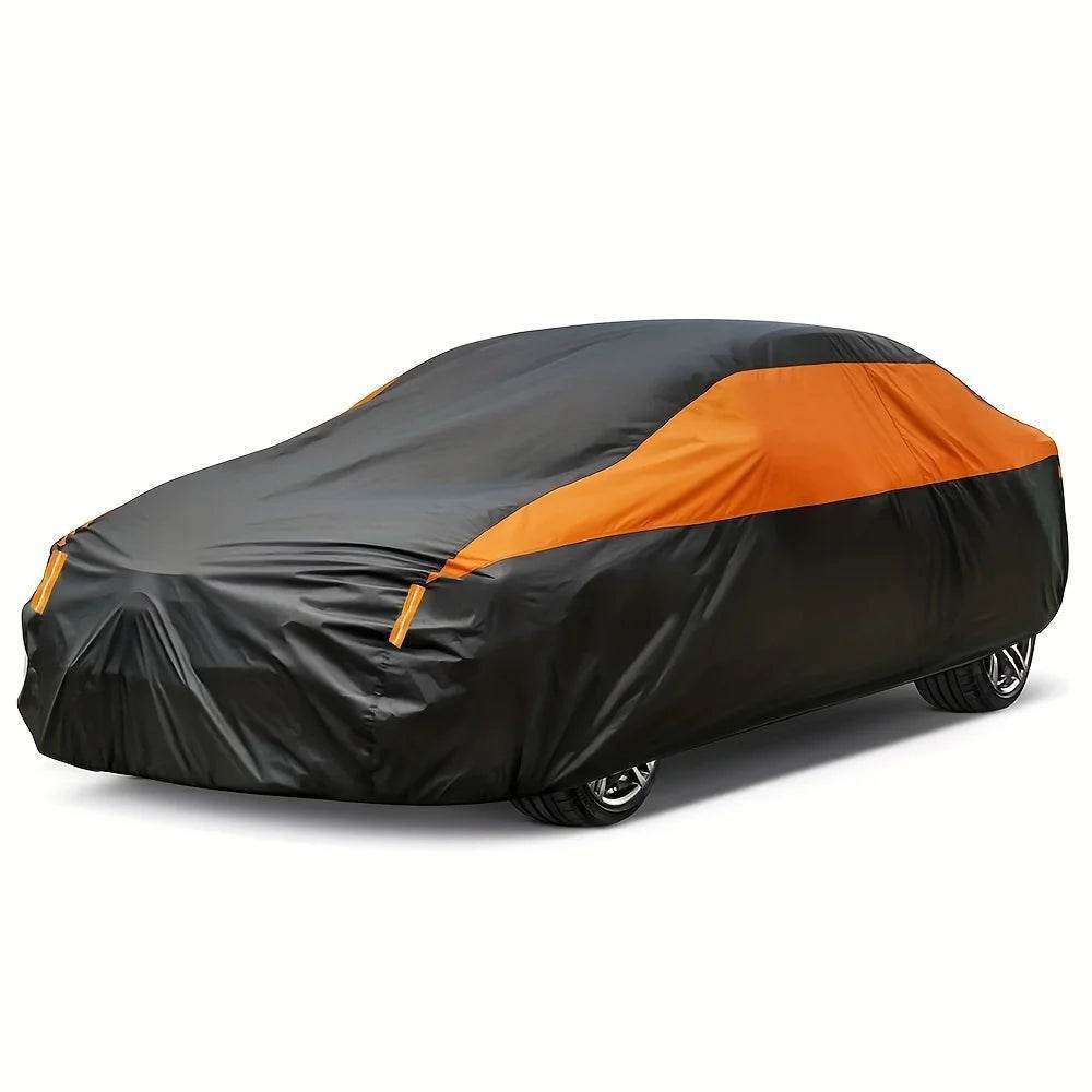 Universal Waterproof Car Cover for SUV/Sedan – Sun, Rain & Snow Protection - S-4.15X1.70X1.50M