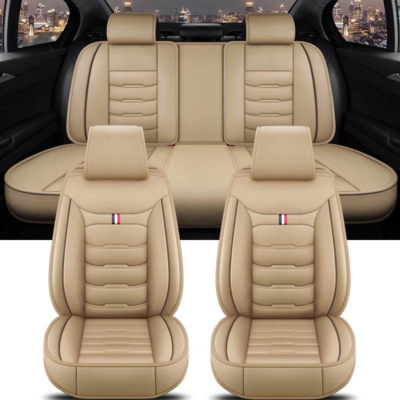 Peugeot Car Seat Covers - Beige
