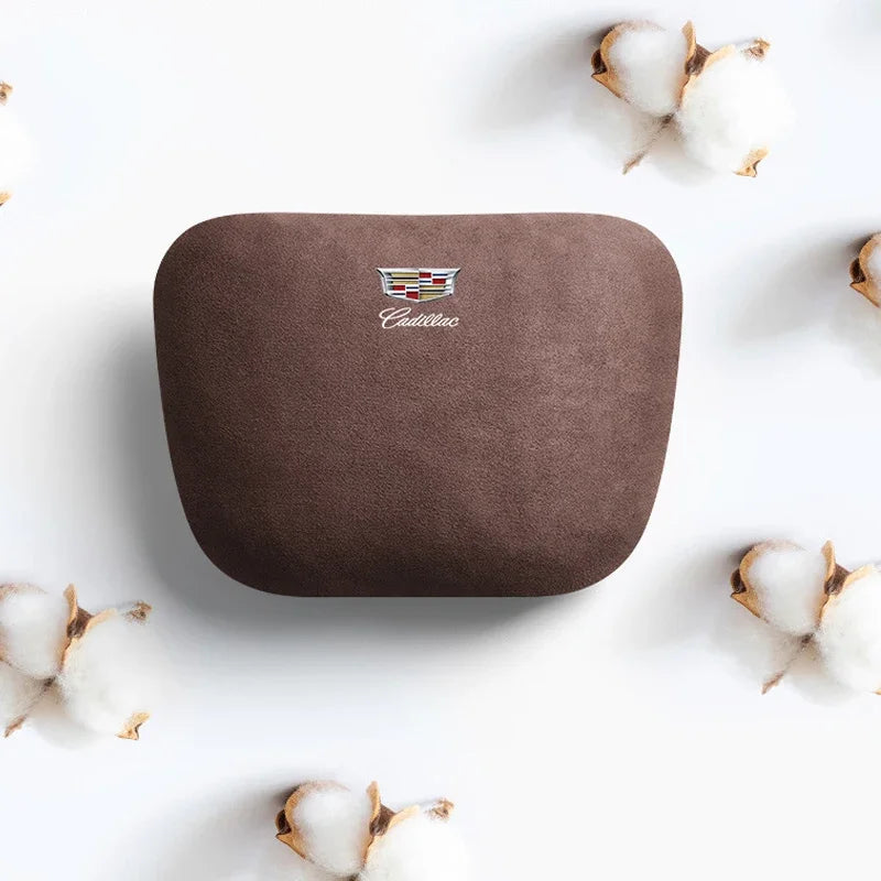 Cadillac Suede Neck Pillow