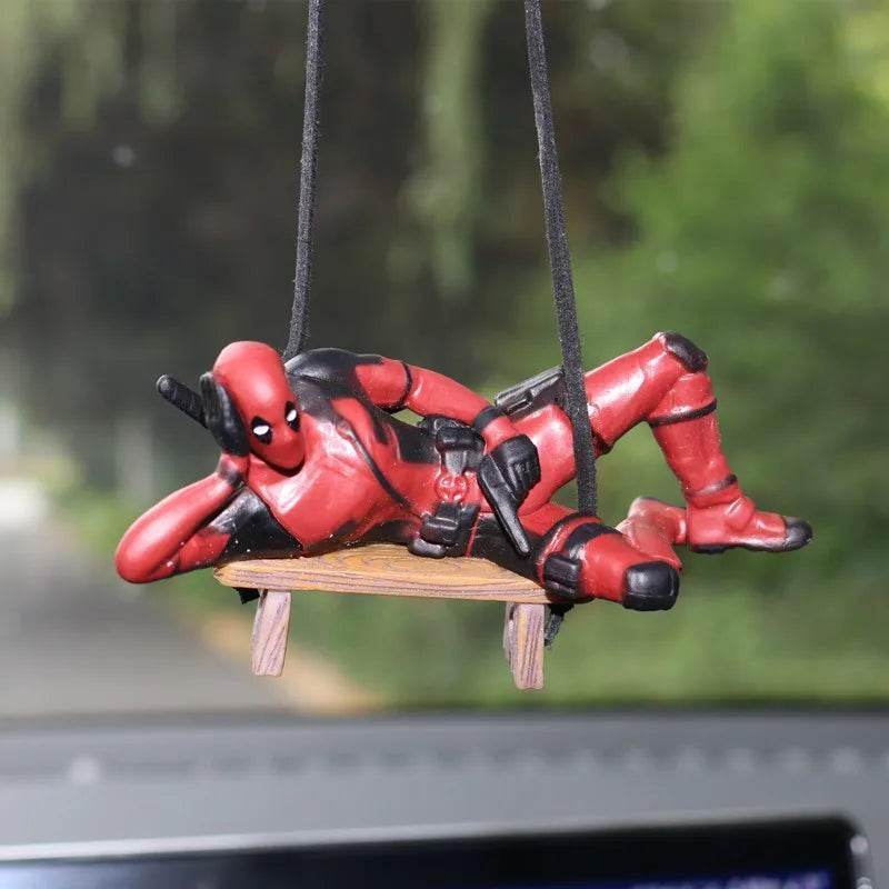 Deadpool Car Mirror Pendant - C