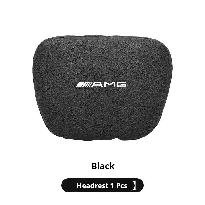 Car Headrest Lumbar Rest Cushion Neck Support Neck Pillow For Mercedes-Benz AMG A C E S V Class Sprinter GLC ML SLK CLS GLA GLK -