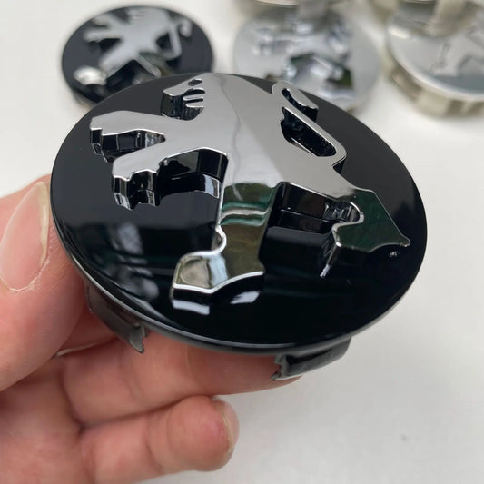 4Pcs Peugeot Wheel Center Hub Caps