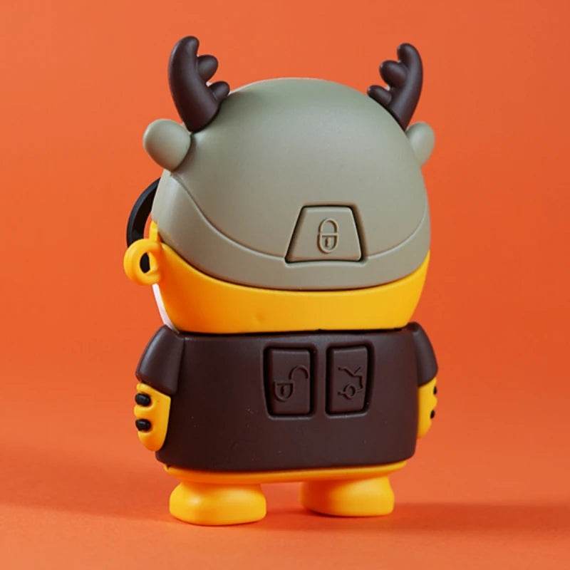 Mercedes-Benz Tiger & Panda Key Case Cover - A-Tiger