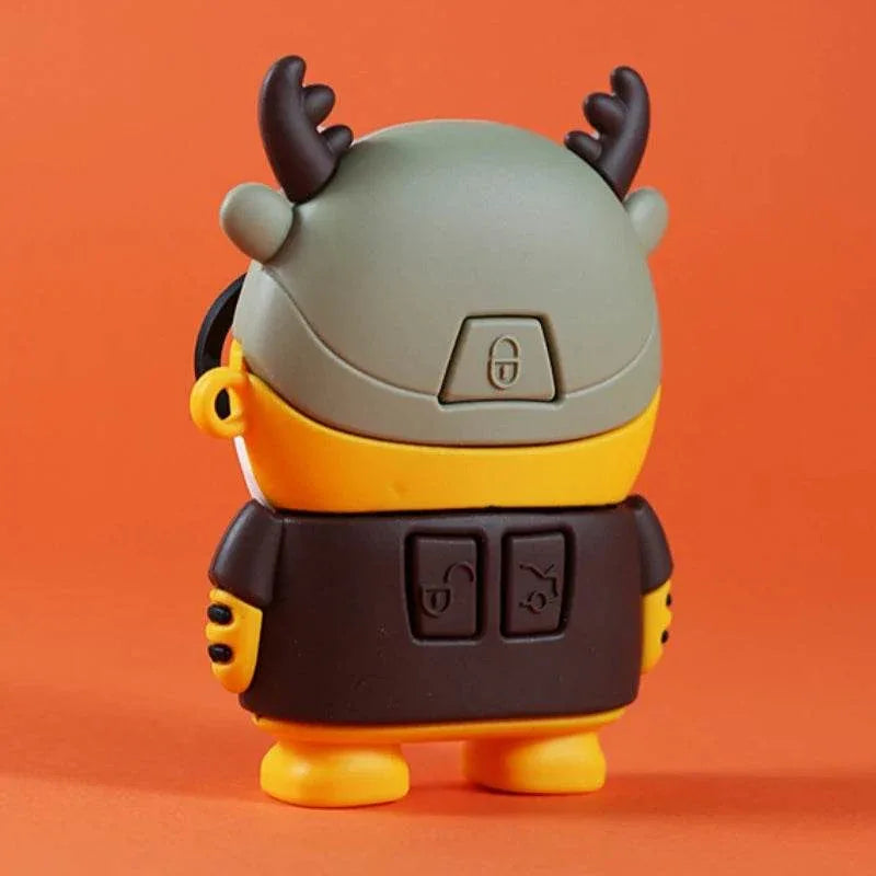 Mercedes-Benz Tiger & Panda Key Case Cover - A-Tiger