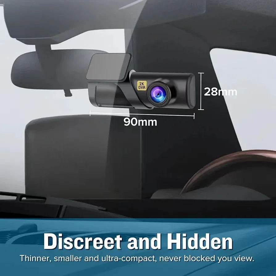 2K Mini Dash Cam with WiFi -