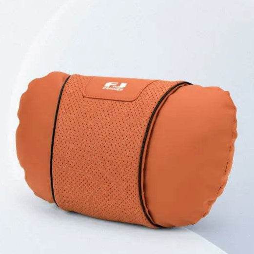 Toyota FJ Cruiser Car Neck & Lumbar Support Pillow - headrest orange