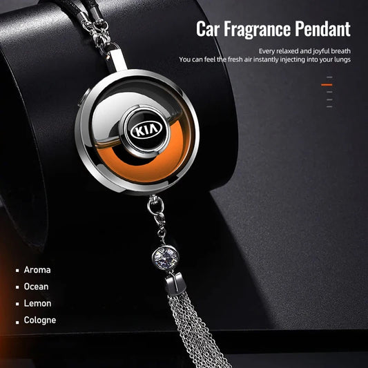 KIA Metal Lace Car Air Freshener Pendant