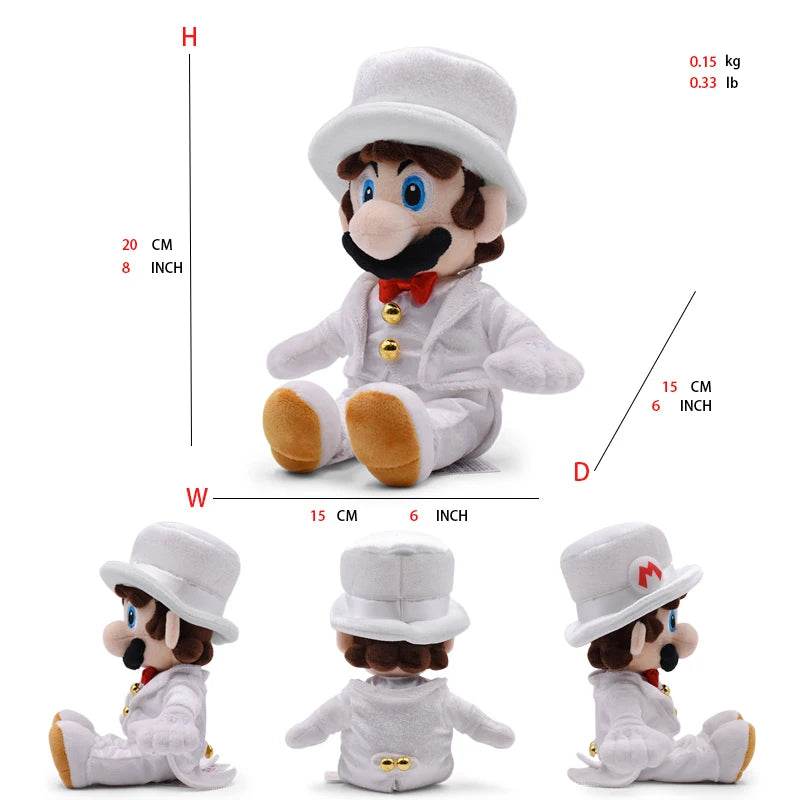 Super Mario Plush Toys – Mario, Luigi, Yoshi, Peach & More - Mario wedding