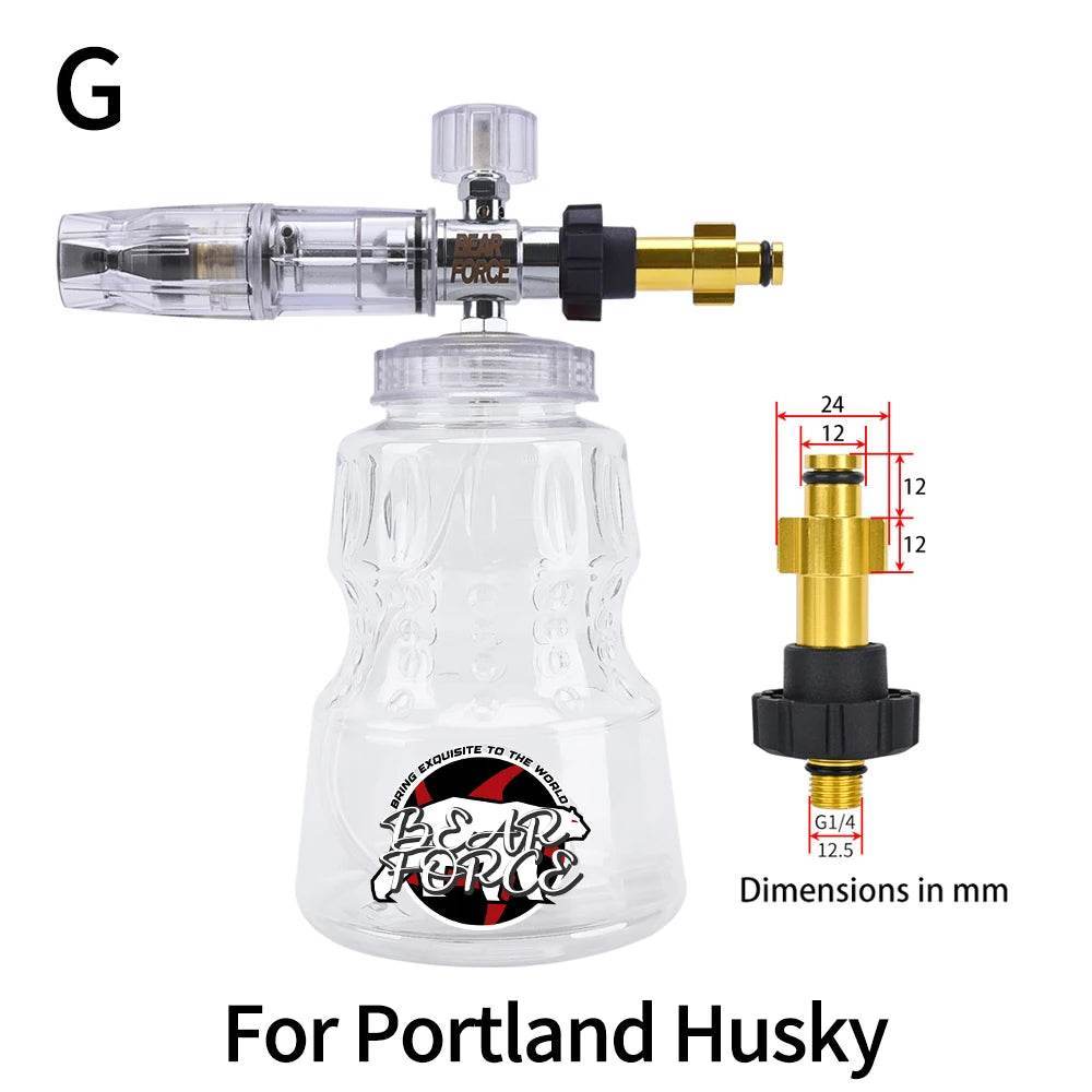 Heavy-Duty Pressure Washer – Car Wash Foam Maker - For Portland Husky