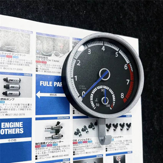 VW Golf R GTI Keychain – Tachometer Key Holder Pendant - Golf R