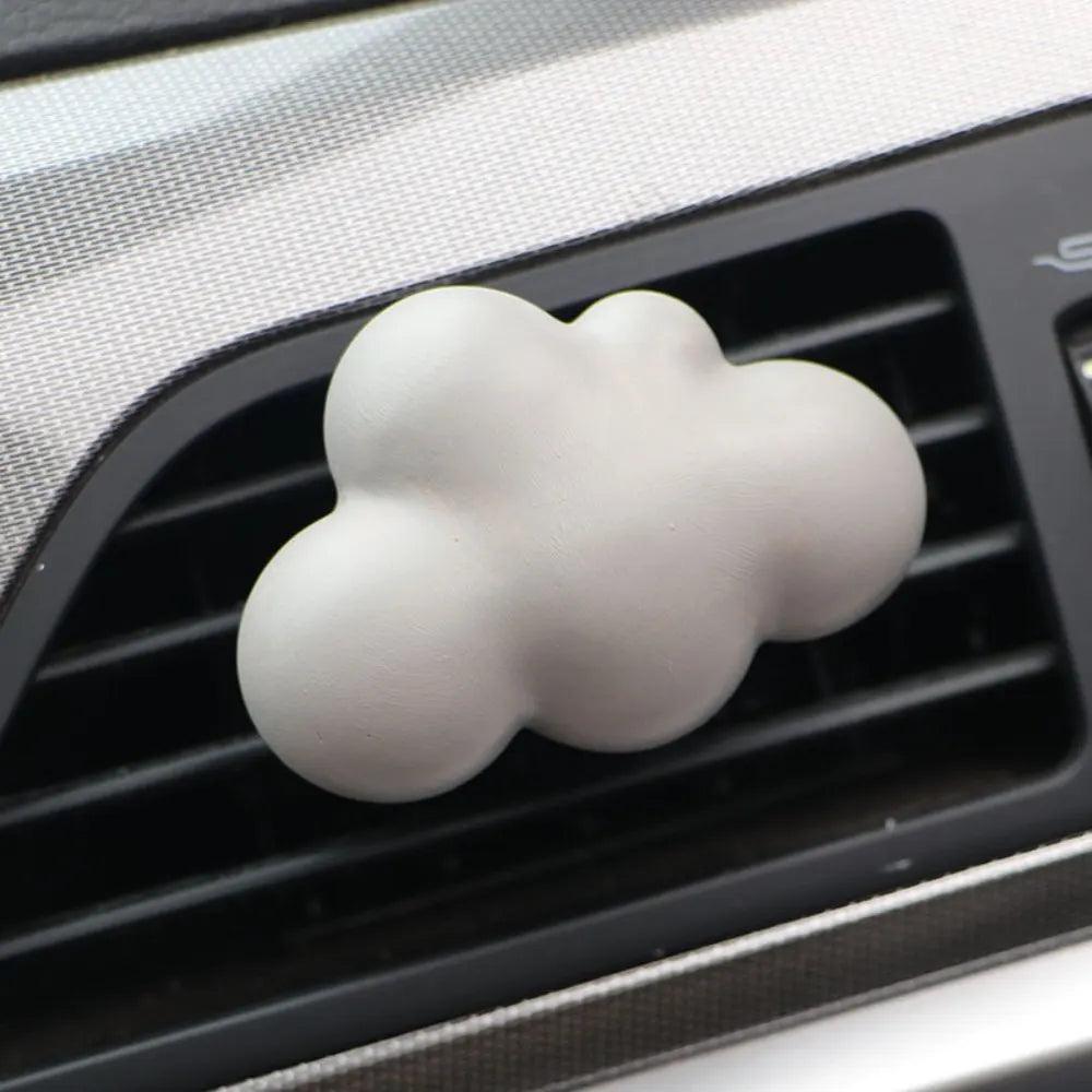 Refillable Cloud Car Air Freshener - Gypsum Aroma Diffuser Vent Clip