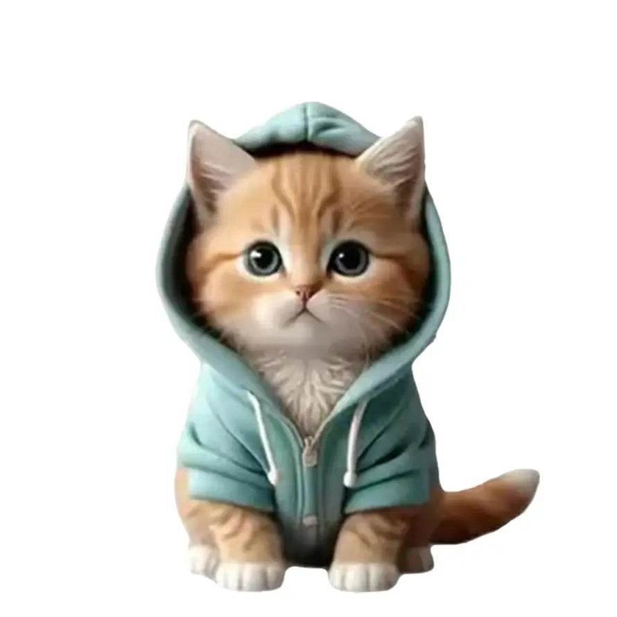 Cat Car Air Freshener Vent Clips - A