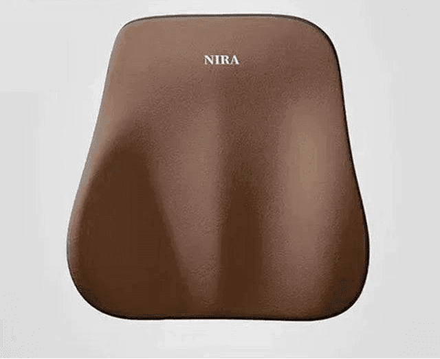 Car Neck Pillow & Back Cushion for Ultimate Comfort - Brown Waist