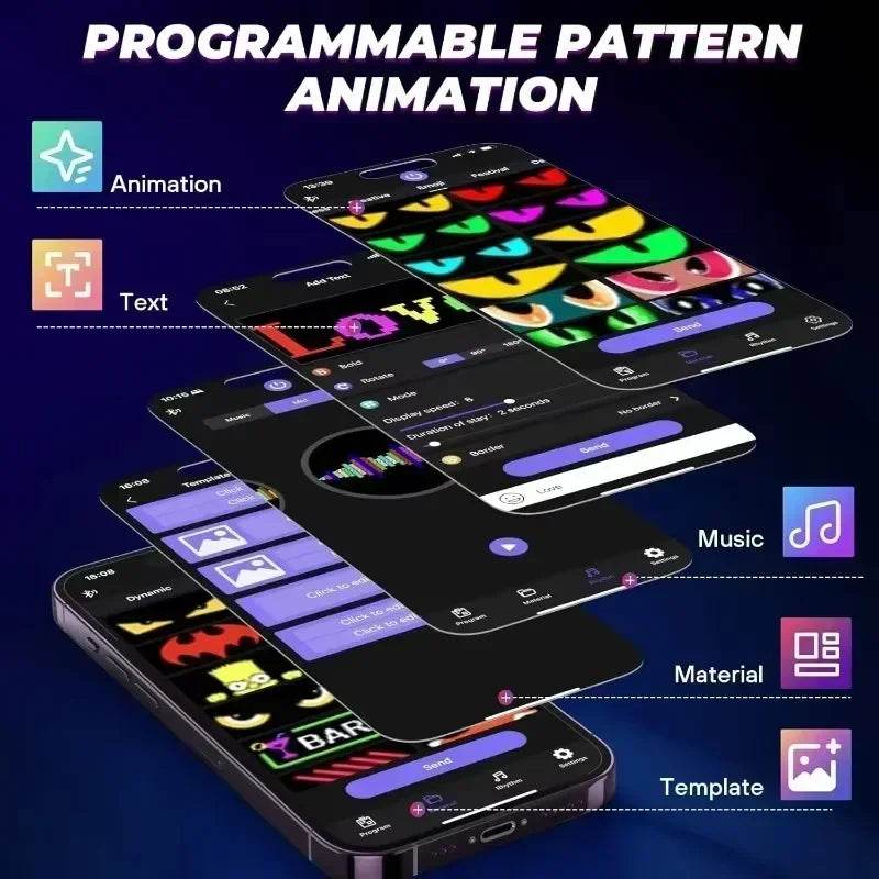 Devil Eyes LED Light for Cars - 16x32