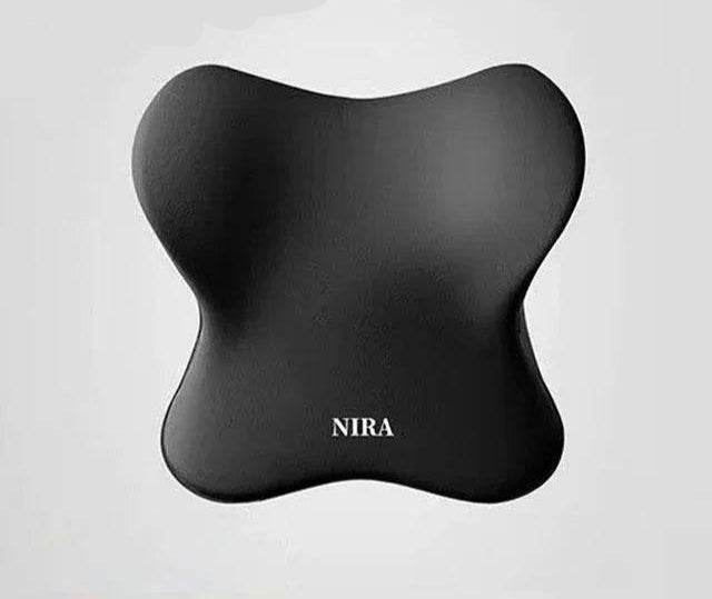 Car Neck Pillow & Back Cushion for Ultimate Comfort - Black Headrest