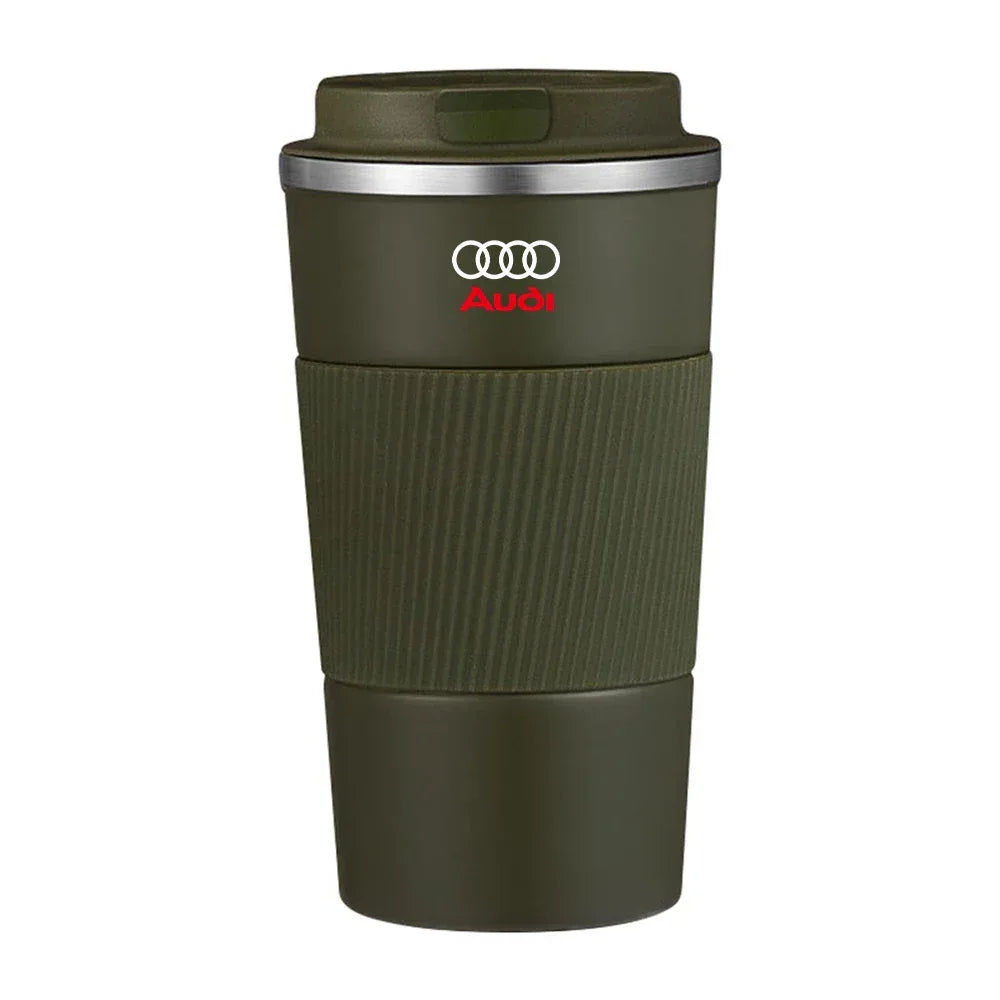 Audi Stainless Steel Thermos Mug - A3 A5 A6 A7 Q3 Q5 Q7 TT S-Line