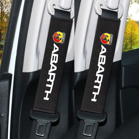 Abarth Car Neck Pillow & Seat Belt Shoulder Pad