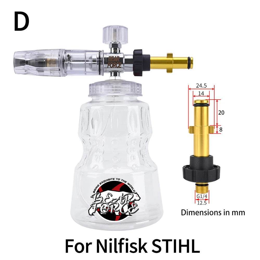 Heavy-Duty Pressure Washer – Car Wash Foam Maker - For Nilfisk Stihl