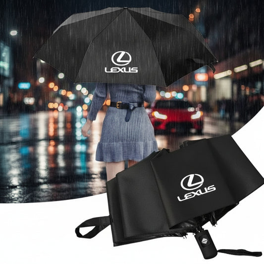 Lexus Automatic Car Umbrella | Windproof Rain & Sun Parasol