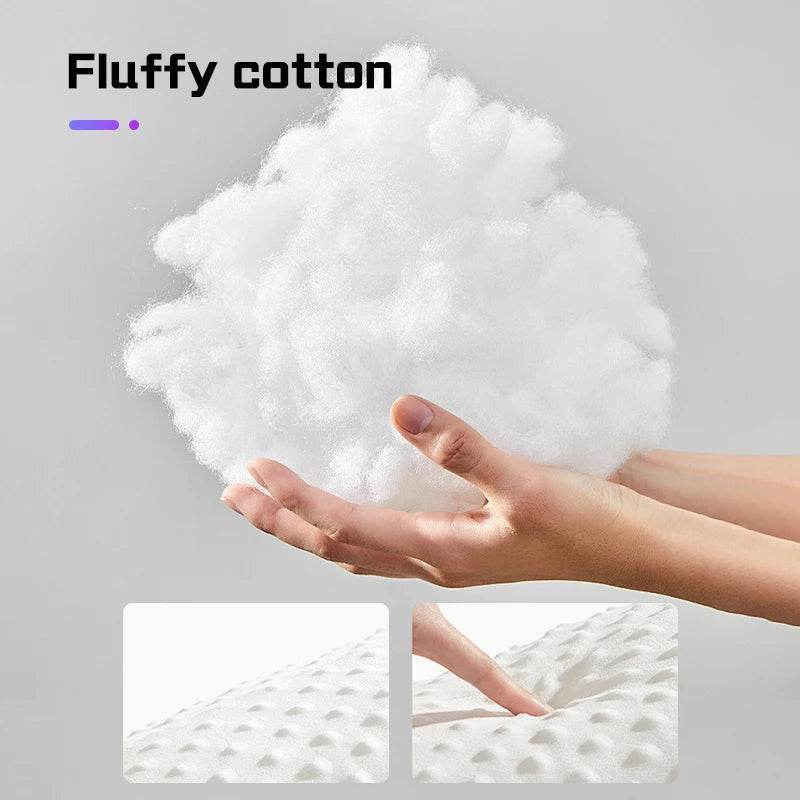 Land Rover Leather Car Neck Pillow & Lumbar Support - headrest white