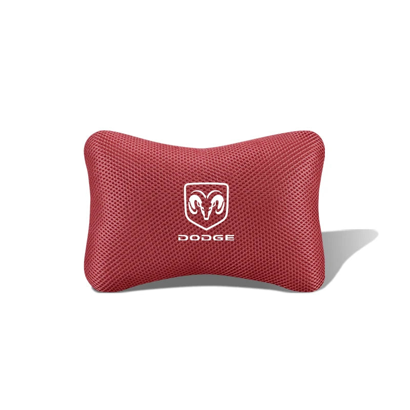 Dodge Ice Silk Car Neck Support Headrest Pillow