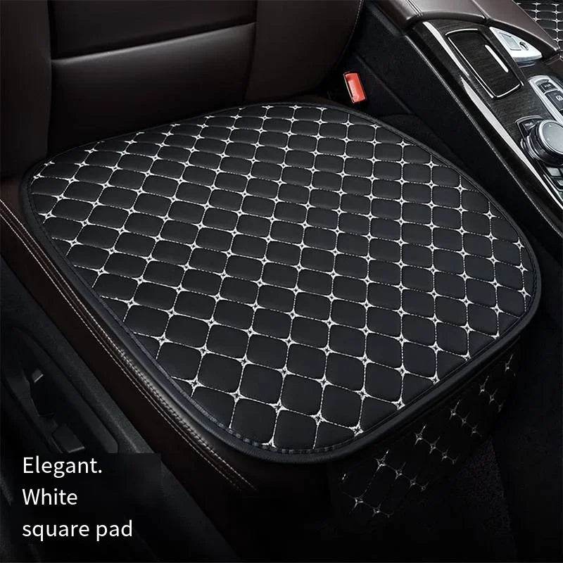 Leather Car Seat Cover – Wear-Resistant - Full Black