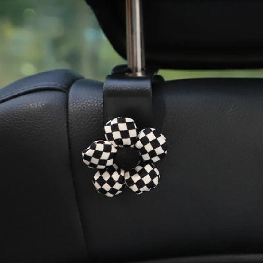 2PCS Car Headrest Hooks - Universal Back Seat Storage Organizer