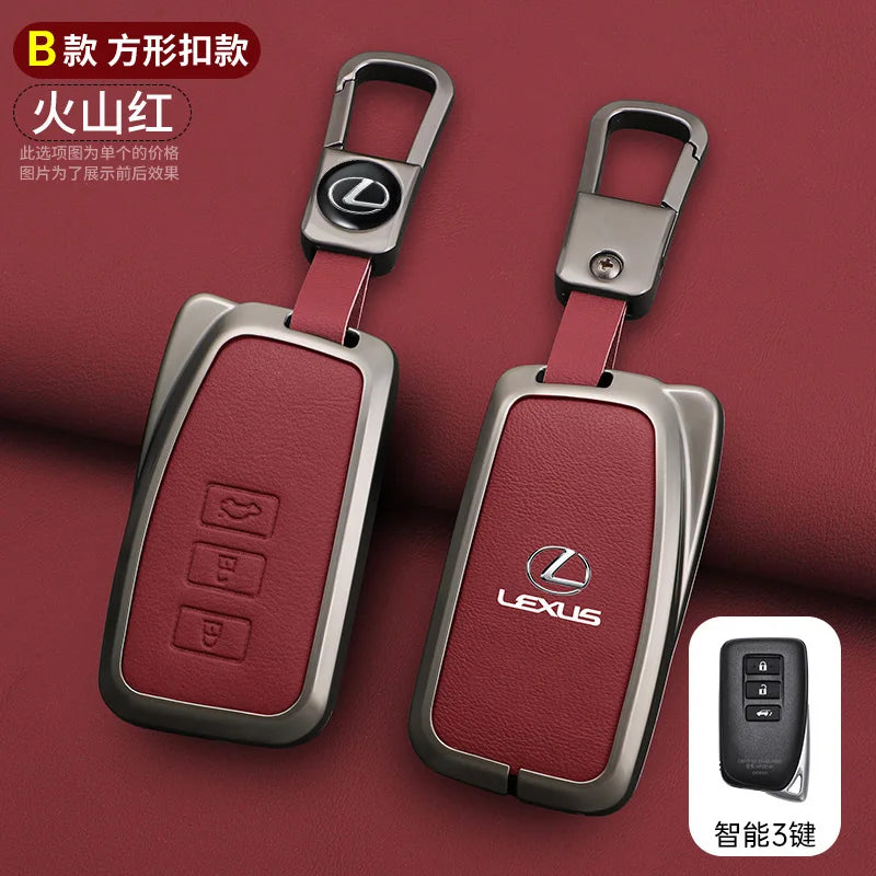 Zinc Alloy Car Key Case Cover for Lexus NX GS RX IS ES GX LX RC Models