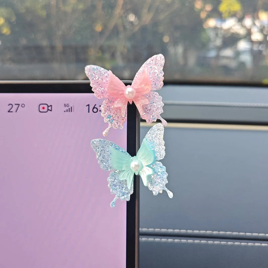 3D Butterfly Car Dashboard Ornament